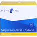 MENSSANA Magnesium-Citrat + D direkt Sticks trägt zum Erhalt einer normalen Muskelfunktion bei, 60 St. Kombipackung