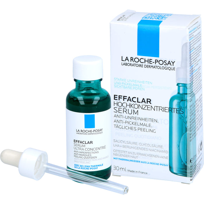La Roche-Posay Effaclar hochkonzentriertes Serum Anti-Unreinheiten, 30 ml Concentrate