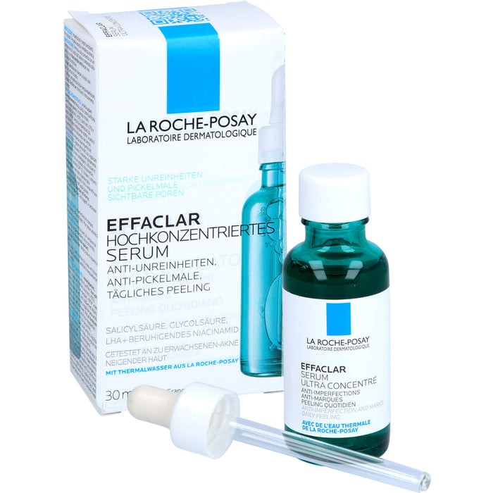 La Roche-Posay Effaclar hochkonzentriertes Serum Anti-Unreinheiten, 30 ml Concentrate