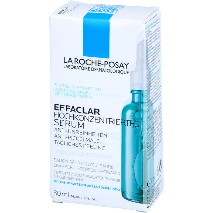La Roche-Posay Effaclar hochkonzentriertes Serum Anti-Unreinheiten, 30 ml Concentrate