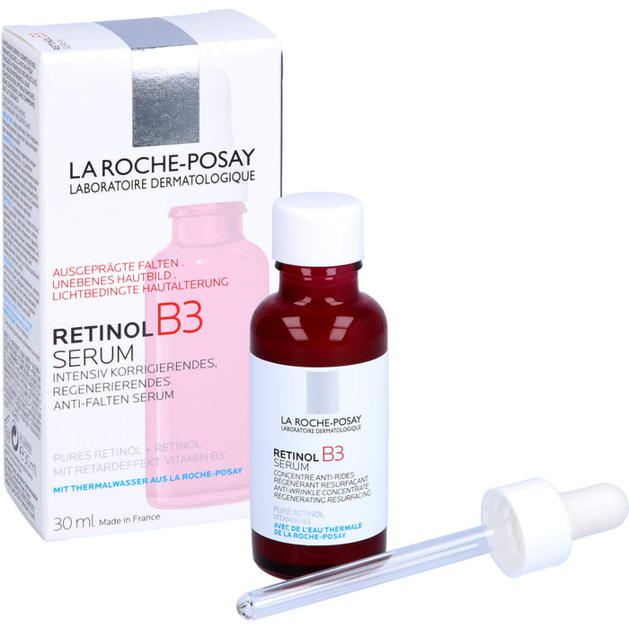 La Roche-Posay Retinol B3 Serum intensiv korrigierendes, regenerierendes anti-Falten Serum, 30 ml Solution