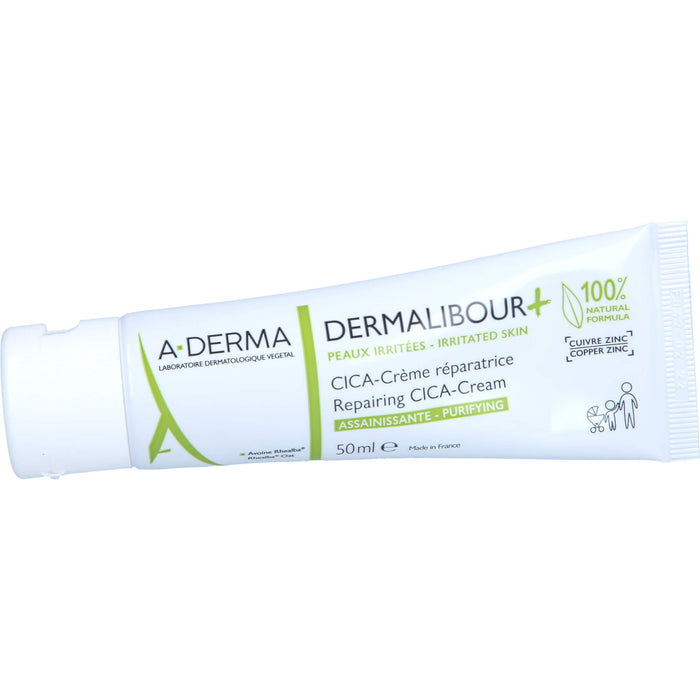A-DERMA Dermalibour + reparierende CICA-Creme, 50 ml Cream