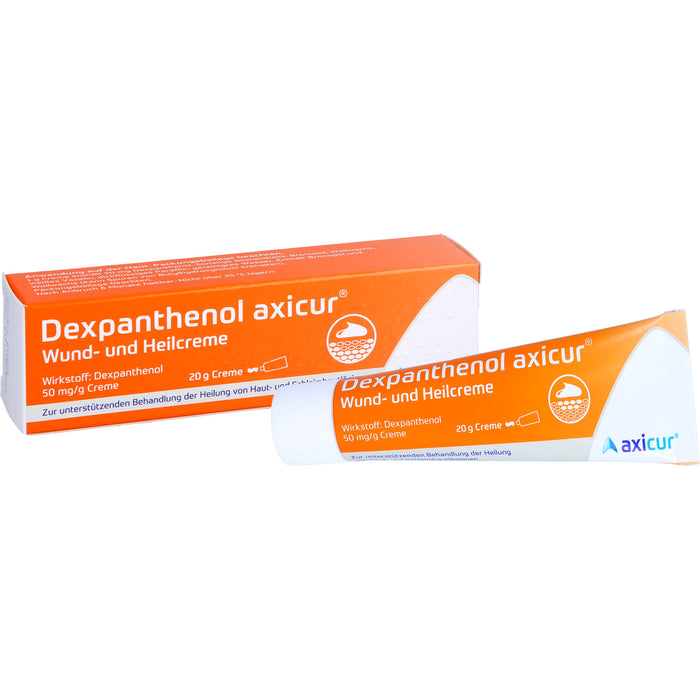 Dexpanthenol axicur Wund- und Heilcreme, 20 g Creme