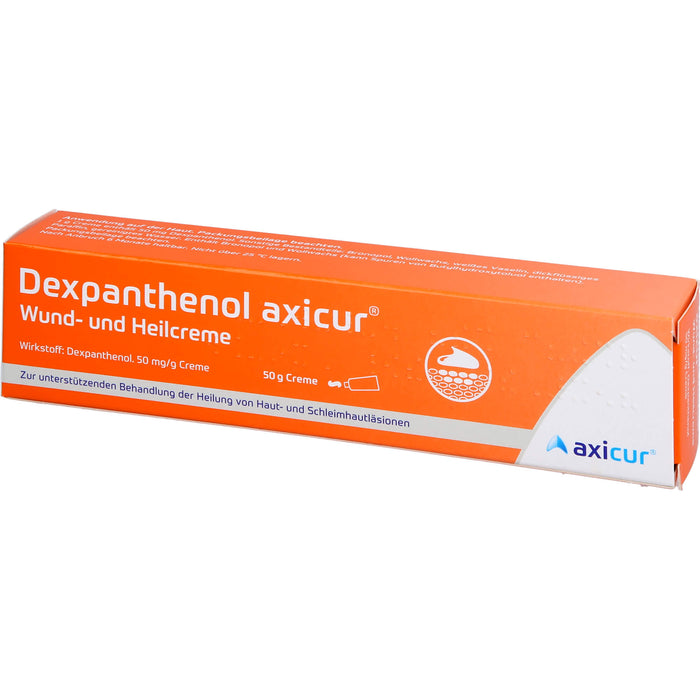 Dexpanthenol axicur Wund- und Heilcreme 50 mg/g, 50 g Creme