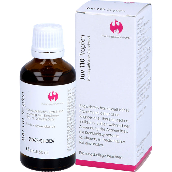 Juv 110 Tropfen, 50 ml Solution