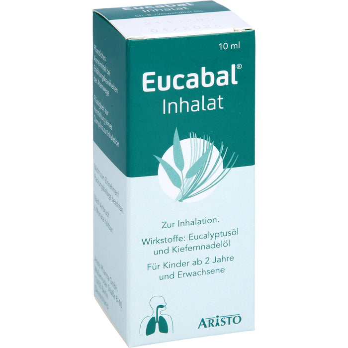 Eucabal Inhalat 5 g/10 g Lösung zur Inhalation bei Erkältungskrankheiten, 10 ml Solution
