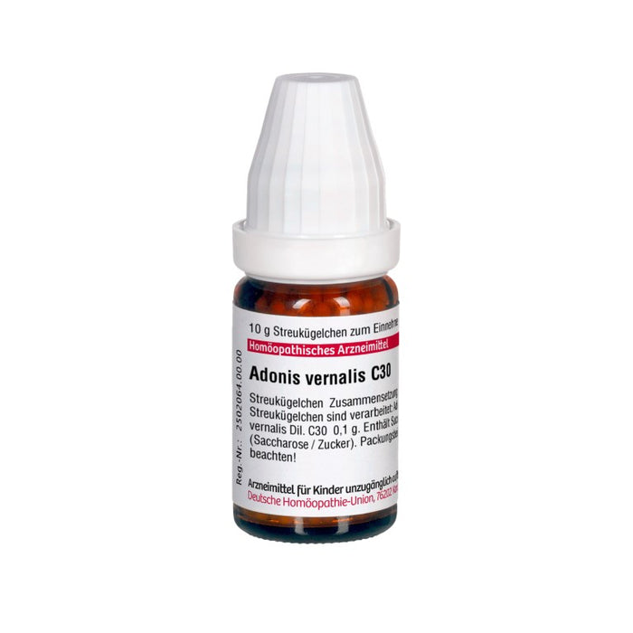 DHU Adonis vernalis C30 Globuli, 10 g Globules