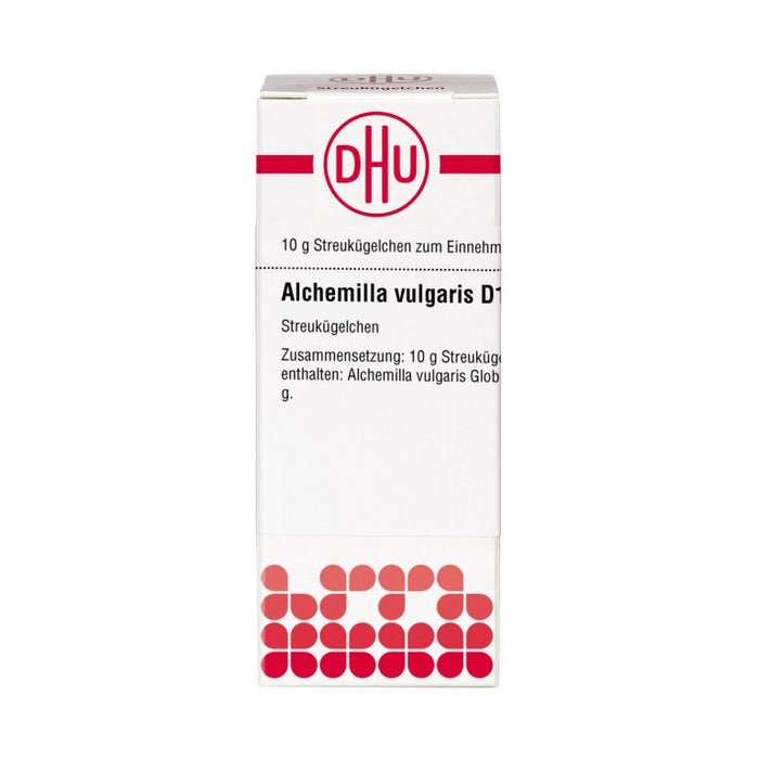 DHU Alchemilla vulgaris D12 Globuli, 10 g Globuli