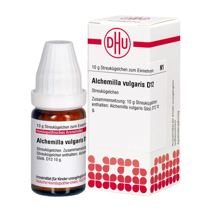 DHU Alchemilla vulgaris D12 Globuli, 10 g Globules