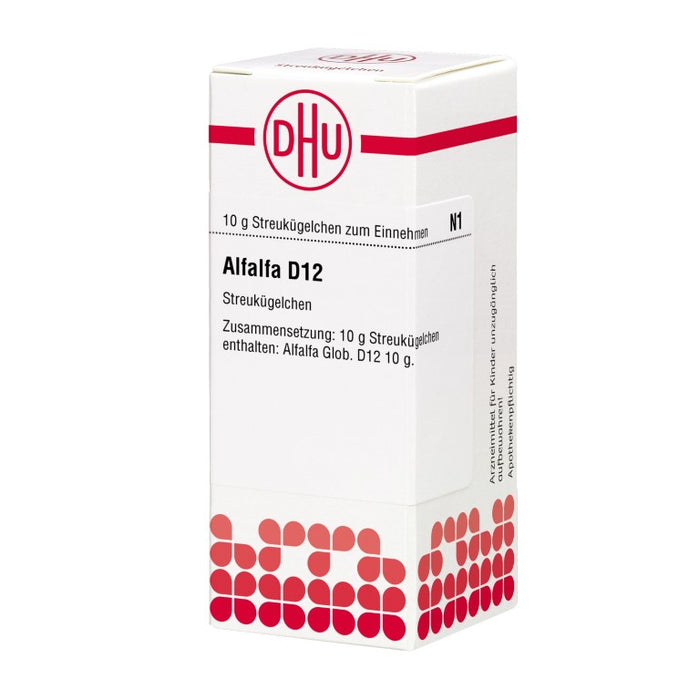 DHU Alfalfa D12 Globuli, 10 g Globuli