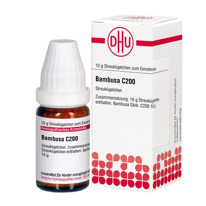 DHU Bambusa C200 Globuli, 10 g Globules