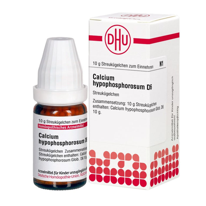 DHU Calcium hypophosphorosum D6 Globuli, 10 g Globuli