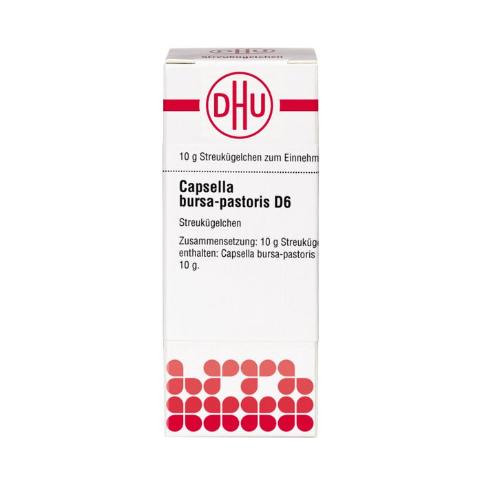 DHU Capsella bursa-pastoris D6 Globuli, 10 g Globuli