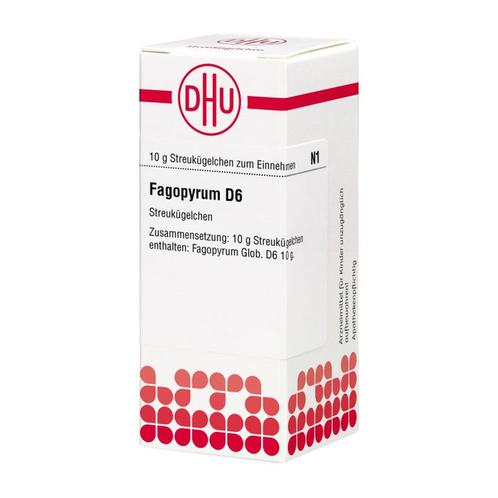 DHU Fagopyrum D6 Globuli, 10 g Globules