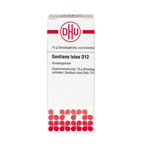 DHU Gentiana lutea D12 Globuli, 10 g Globuli