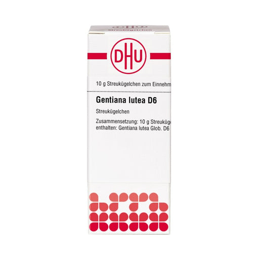 DHU Gentiana lutea D6 Globuli, 10 g Globuli