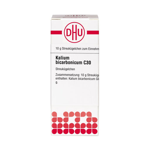 DHU Kalium bicarbonicum C30 Globuli, 10 g Globuli