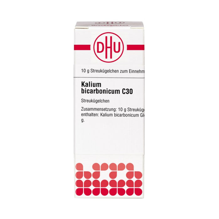 DHU Kalium bicarbonicum C30 Globuli, 10 g Globuli