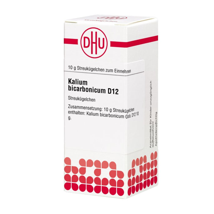 DHU Kalium bicarbonicum D12 Globuli, 10 g Globules