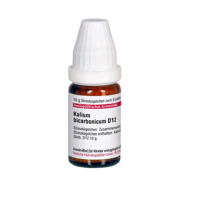 DHU Kalium bicarbonicum D12 Globuli, 10 g Globules