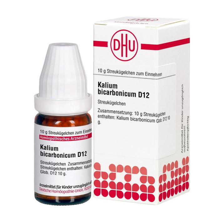 DHU Kalium bicarbonicum D12 Globuli, 10 g Globules
