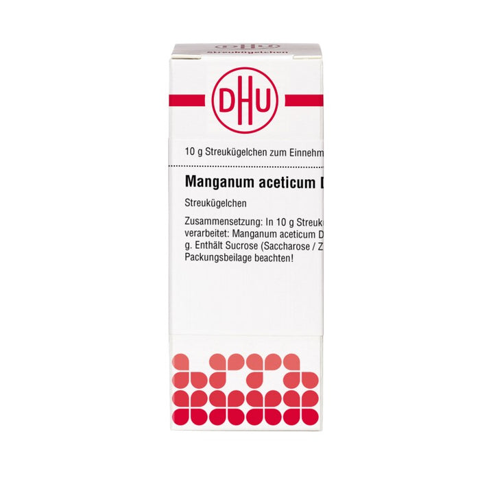DHU Manganum aceticum D6 Globuli, 10 g Globuli