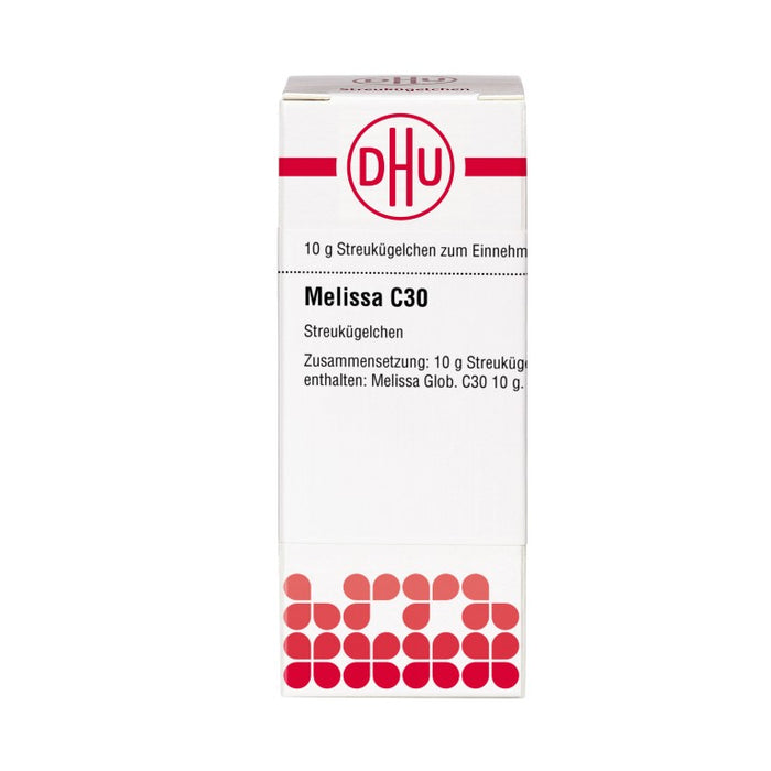 DHU Melissa C30 Globuli, 10 g Globuli