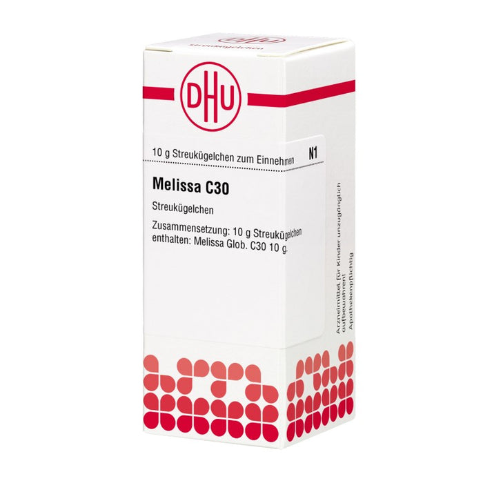 DHU Melissa C30 Globuli, 10 g Globules