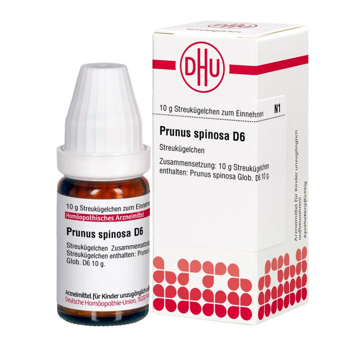 DHU Prunus spinosa D6 Globuli, 10 g Globules