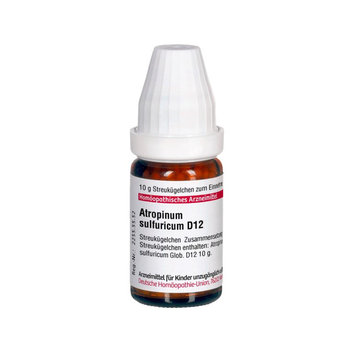 DHU Atropinum sulfuricum D12 Globuli, 10 g Globules