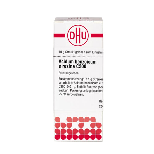 DHU Acidum benzoicum e resina C200 Globuli, 10 g Globuli