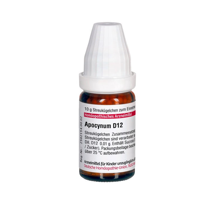 DHU Apocynum D12 Globuli, 10 g Globules
