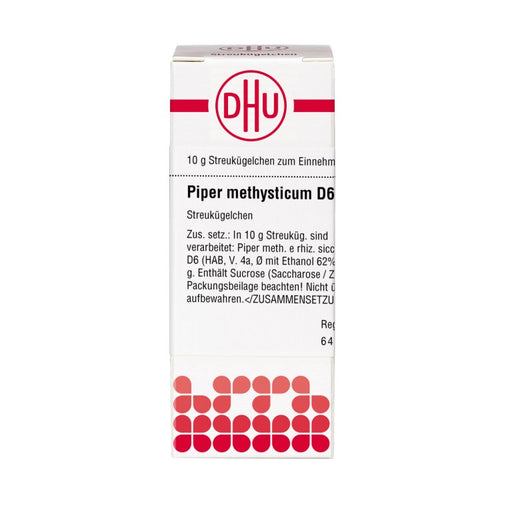 DHU Piper methysticum D6 Globuli, 10 g Globuli