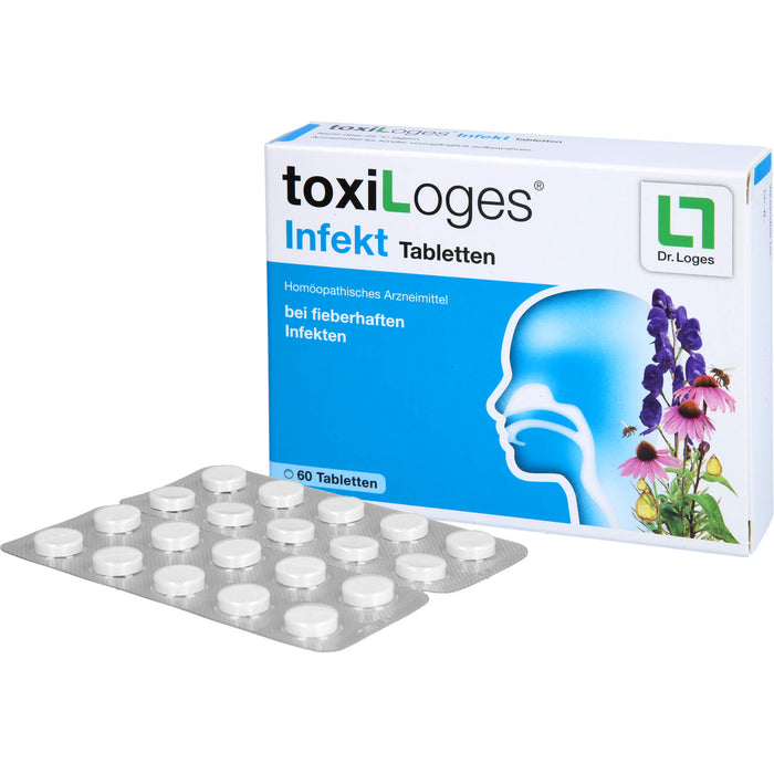 ToxiLoges Infekt Tabletten bei fieberhaften Infekten, 60 pcs. Tablets
