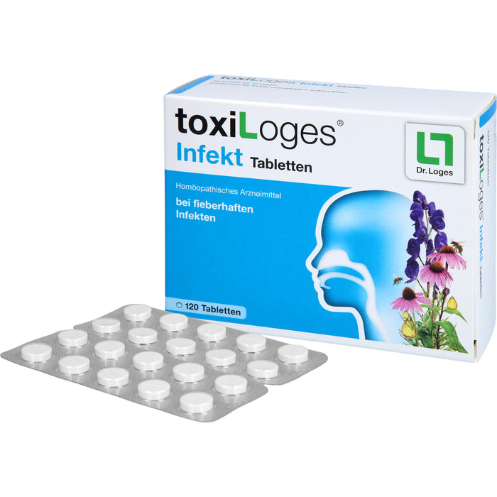 ToxiLoges Infekt Tabletten bei fieberhaftem Infekt, 120 pc Tablettes