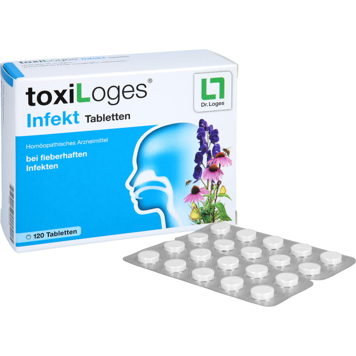 ToxiLoges Infekt Tabletten bei fieberhaftem Infekt, 120 pcs. Tablets