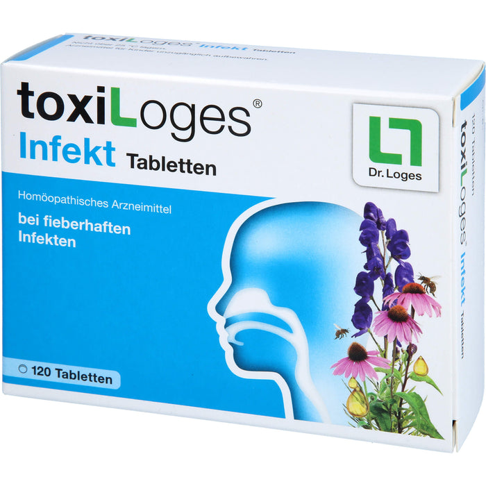 ToxiLoges Infekt Tabletten bei fieberhaftem Infekt, 120 pc Tablettes