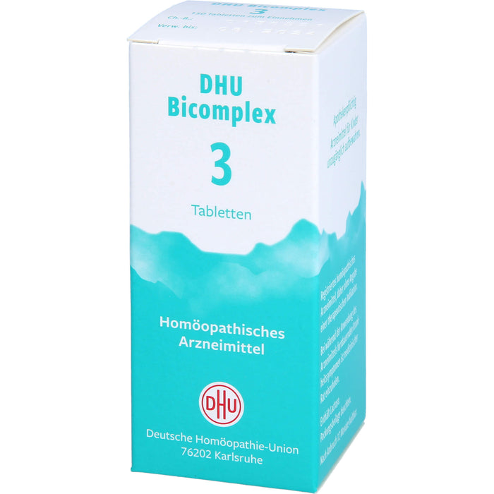 DHU Bicomplex 3 Tabletten, 150 pc Tablettes