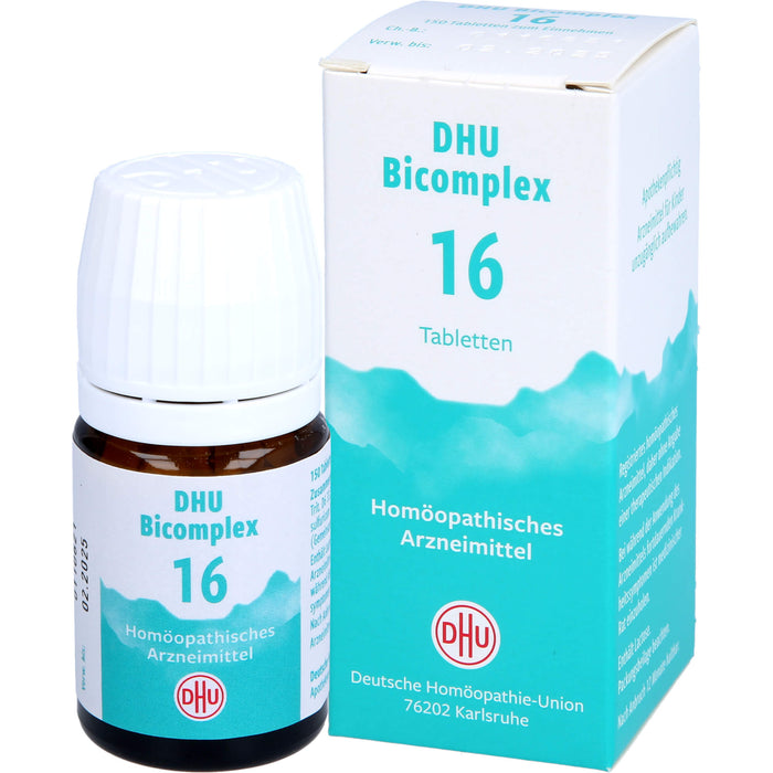 DHU Bicomplex 16 Tabletten, 150 pc Tablettes