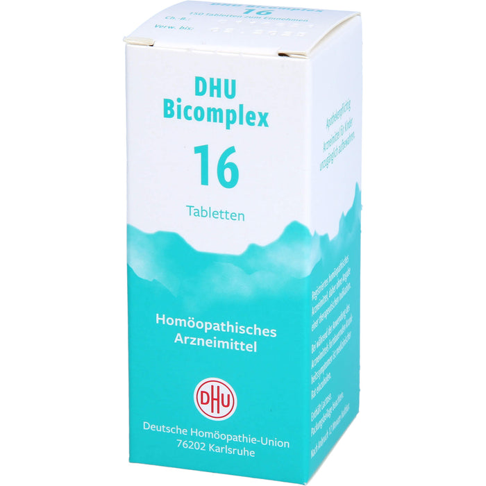 DHU Bicomplex 16 Tabletten, 150 pc Tablettes