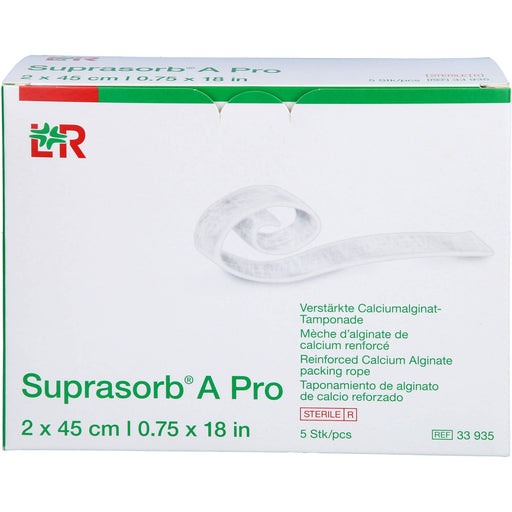 Suprasorb A Pro Calciumalginat Tamponade, 5 St. Tamponaden