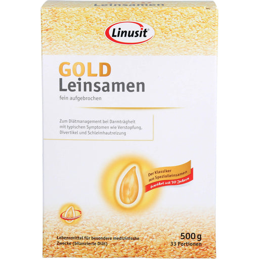 Linusit Gold Leinsamen, 500 g Samen
