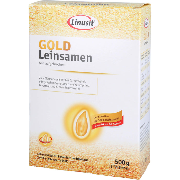 Linusit Gold Leinsamen, 500 g Semences