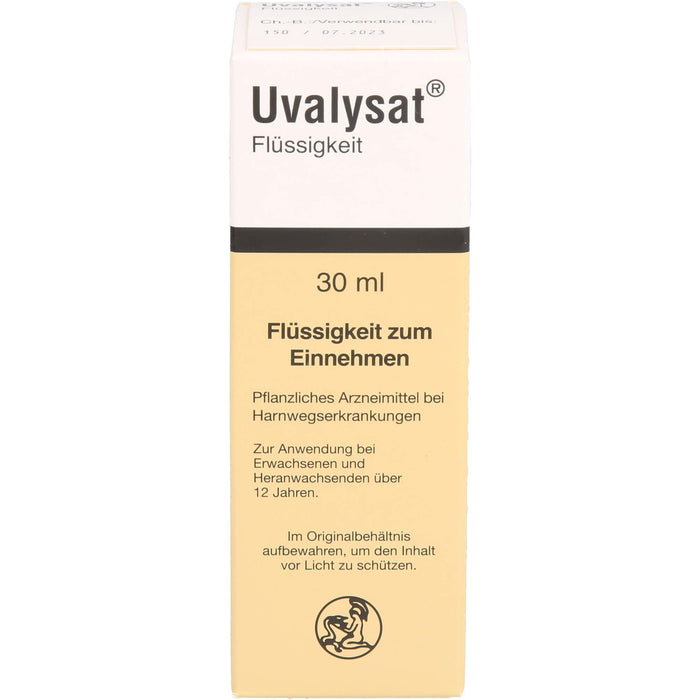 Uvalysat Flüssigkeit bei Harnwegserkrankungen, 30 ml Lösung