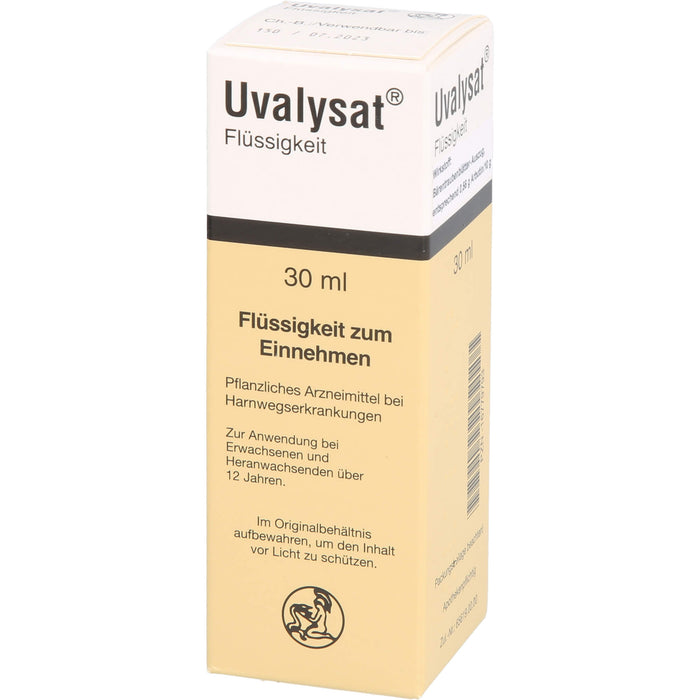 Uvalysat Flüssigkeit bei Harnwegserkrankungen, 30 ml Solution