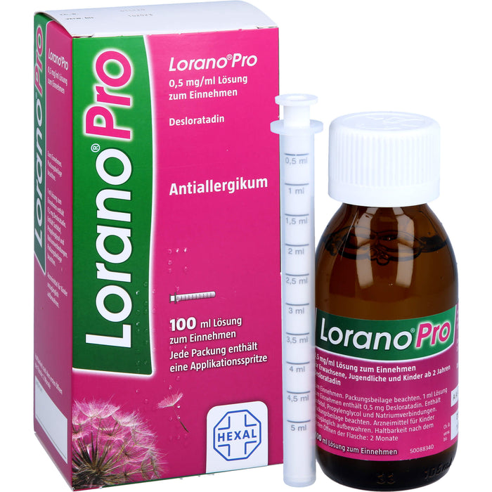 LoranoPro Lösung bei Allergien, 100 ml Solution