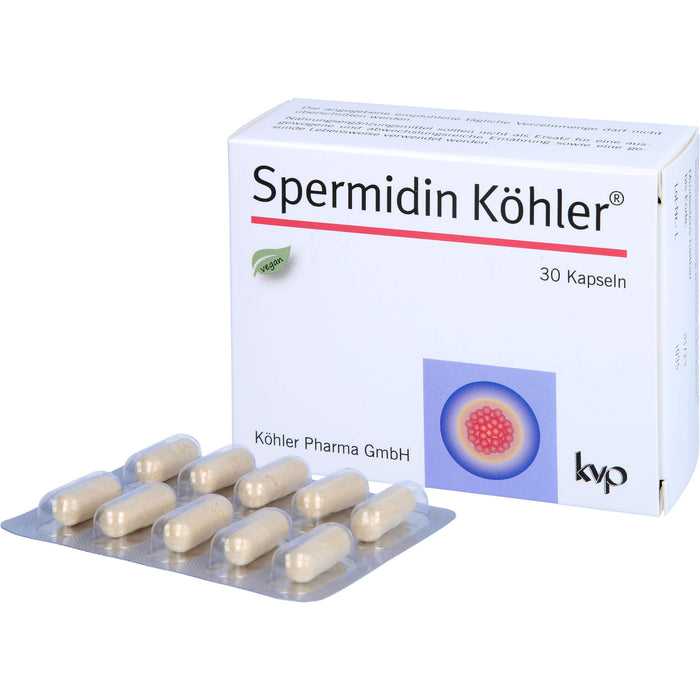 Spermidin Köhler Kapseln, 30 St. Kapseln