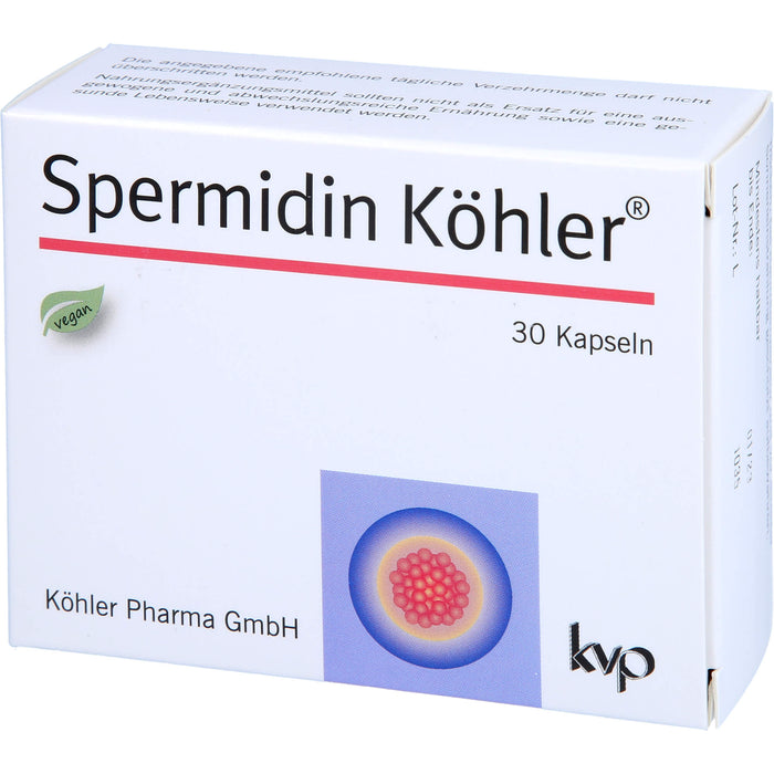 Spermidin Köhler Kapseln, 30 St. Kapseln