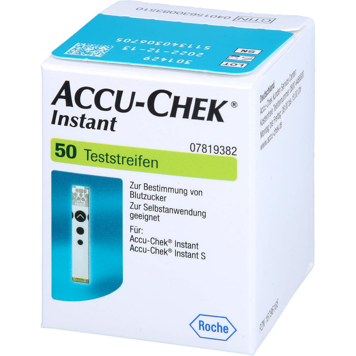 ACCU-CHEK  Instant Teststreifen, 50 pcs. Test strips