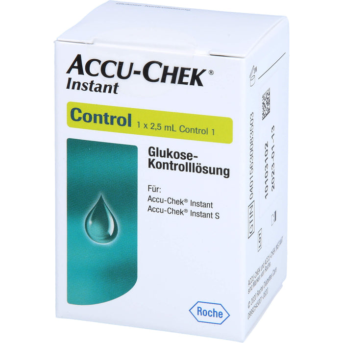 ACCU-CHEK Instant Control Glukose-Kontrolllösung, 2.5 ml Solution